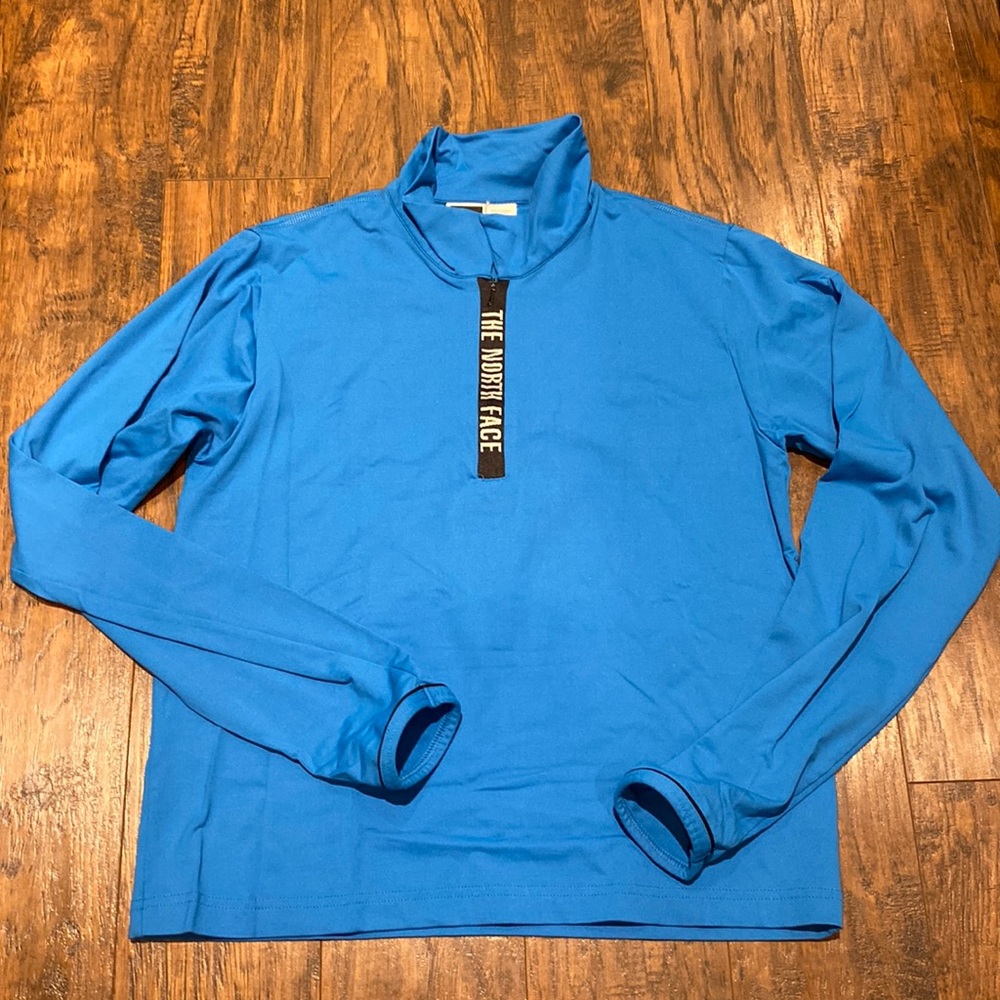 EUC North Face quarter zip tech shirt - Sz L